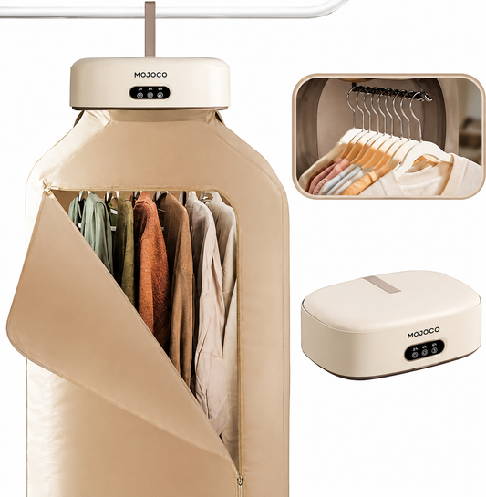 Portable Electric Clothes Dryer & Garment Care Closet | Foldable Fast Drying Wardrobe with Timer
